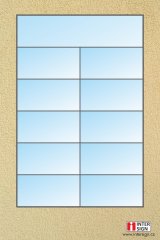 Orientační systém Flexis XL - 606x914 mm - 11 pozic